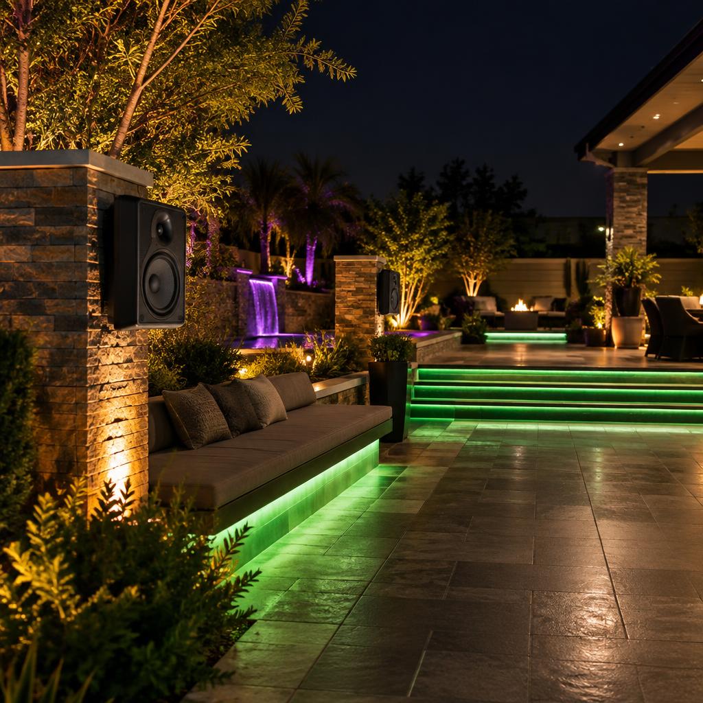 Outdoor Audio/Video Installation